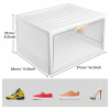 Biely box na topánky s klapkou do skrine Biely box na topánky s klapkou do skrine