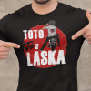 Tričko s potlačou Toto je láska Pánsky Čierna M Tričko s potlačou Toto je láska Pánsky Čierna M