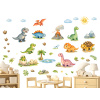 Nalepte.cz Kreslenie dinosaury textilní prelepiteľné samolepky na stenu arch 123 x 174 cm Nalepte.cz Kreslenie dinosaury textilní prelepiteľné samolepky na stenu arch 123 x 174 cm