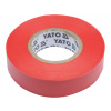 YATO IZOLAČNÁ PÁSKA 0,13MM 15MMx20M ČERVENÁ (YT-81592) YATO IZOLAČNÁ PÁSKA 0,13MM 15MMx20M ČERVENÁ (YT-81592)