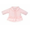 Baby Nellys Detská prechodová bundička s volánikmi, svetlo ružová, veľ. 92 Baby Nellys Detská prechodová bundička s volánikmi, svetlo ružová, veľ. 92