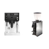 Rancilio Silvia PRO X, black + Stone Espresso Pebble, chrome Rancilio Silvia PRO X, black + Stone Espresso Pebble, chrome
