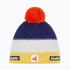 Detská zimná čiapka Eisbar Stan Pompon SA sun/clear light/white/ultraviolet/dark cobalt Detská zimná čiapka Eisbar Stan Pompon SA sun/clear light/white/ultraviolet/dark cobalt