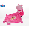 Mikro trading Peppa Pig - Peppina - Usínáček plyšový - 11 cm - růžová Mikro trading Peppa Pig - Peppina - Usínáček plyšový - 11 cm - růžová