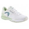 Dámske paddle topánky Head Sprint Pro 4.0 Padel - white/green - Biely (38,5) Dámske paddle topánky Head Sprint Pro 4.0 Padel - white/green - Biely (38,5)