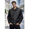 Max Original Leather Pánska kožená bunda HECTOR black (XL 50-52) - Čierna - XL Max Original Leather Pánska kožená bunda HECTOR black (XL 50-52) - Čierna - XL