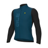 ALÉ Cyklistický dres s dlhým rukávom zimný - QUICK R-EV1 - čierna/modrá M ALÉ Cyklistický dres s dlhým rukávom zimný - QUICK R-EV1 - čierna/modrá M