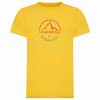 Tričko La Sportiva Logo Tee Yellow S Tričko La Sportiva Logo Tee Yellow S