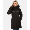 Kilpi PERU-W Black - 40 Women´s winter coat Kilpi PERU-W Black - 40 Women´s winter coat