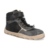 Barefoot detské zimné topánky Develab - Elastic+Velcro WR Black čierné Barefoot detské zimné topánky Develab - Elastic+Velcro WR Black čierné