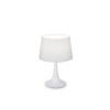 Stolová lampa Ideal lux 110530 LONDON TL1 SMALL BIANCO 1xE27 60W Stolová lampa Ideal lux 110530 LONDON TL1 SMALL BIANCO 1xE27 60W
