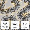 Vianočné osvetlenie EMOS 960 LED reťaz – ježko, 7,2 m, vonkajšie aj vnútorné, teplá biela (D4BW08) Vianočné osvetlenie EMOS 960 LED reťaz – ježko, 7,2 m, vonkajšie aj vnútorné, teplá biela (D4BW08)