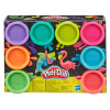Play-Doh HASBRO sada 8 kelímků neon Play-Doh HASBRO sada 8 kelímků neon