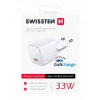 Swissten USB-C Travel Charger (33W) - 22055100 - White Swissten USB-C Travel Charger (33W) - 22055100 - White