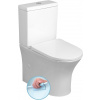 Bruckner DARIO RIMLESS WC kombi misa s nádržkou, spodný/zadný odpad, biela 201.437.4 Bruckner DARIO RIMLESS WC kombi misa s nádržkou, spodný/zadný odpad, biela 201.437.4