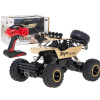KIK Diaľkovo ovládané RC Rock Crawler 4WD kovové terénne auto zlaté 2.4GHz 1:12 KIK Diaľkovo ovládané RC Rock Crawler 4WD kovové terénne auto zlaté 2.4GHz 1:12