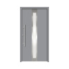 Hliníkovo-oceľové vchodové dvere pasívne Anthene 100 x 210 cm L sivé Hliníkovo-oceľové vchodové dvere pasívne Anthene 100 x 210 cm L sivé
