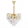 Krištáľová závesná lampa SWE078-CP 30cm GOLD Krištáľová závesná lampa SWE078-CP 30cm GOLD