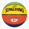 Spalding Rookie Gear Kožená viacfarebná basketbalová lopta veľkosť 5 Spalding Rookie Gear Kožená viacfarebná basketbalová lopta veľkosť 5