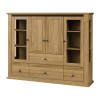 Vitrína MZ6, dub grand, LEON Vitrína MZ6, dub grand, LEON