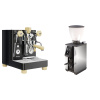 Lelit Bianca PL162T V3, black + Stone Espresso Pebble, chrome Lelit Bianca PL162T V3, black + Stone Espresso Pebble, chrome