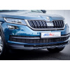 Milotec ochranná lišta předního nárazníku pro Škoda Kodiaq 2016-, černý lesklý Milotec ochranná lišta předního nárazníku pro Škoda Kodiaq 2016-, černý lesklý