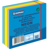 Bloček DONAU 76 x 76 mm, neónová modrá, 400 lístkov Bloček DONAU 76 x 76 mm, neónová modrá, 400 lístkov