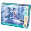 COBBLE HILL Rodinné puzzle Ľadový drak 350 dielikov COBBLE HILL Rodinné puzzle Ľadový drak 350 dielikov