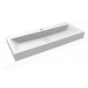 Kaldewei Cono - Umývadlo na stenu 1200x500 mm, bez prepadu, 1 otvor na batériu, Perl-effekt, alpská biela 902706013001 Kaldewei Cono - Umývadlo na stenu 1200x500 mm, bez prepadu, 1 otvor na batériu, Perl-effekt, alpská biela 902706013001