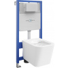 MEXEN/S - WC predstenová inštalačná sada Fenix Slim s misou WC Teo, biela 6103385XX00 MEXEN/S - WC predstenová inštalačná sada Fenix Slim s misou WC Teo, biela 6103385XX00