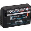 Batéria pre fotoaparát PATONA batéria pre Canon LP-E17 1000mAh Li-Ion Platinum USB-C nabíjanie (PT1352)