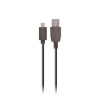 Dátový a nabíjací kábel Maxlife USB-A na typ C, 1 m, 2A, čierny Dátový a nabíjací kábel Maxlife USB-A na typ C, 1 m, 2A, čierny