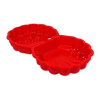 STAR PLUS Pieskovisko-bazénik Mušľa - 2 ks 77x86x20 červená STAR PLUS Pieskovisko-bazénik Mušľa - 2 ks 77x86x20 červená
