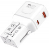Mobile Origin Cestovní adaptér 35W, EU/US/UK/AU PW25, bílý Mobile Origin Cestovní adaptér 35W, EU/US/UK/AU PW25, bílý