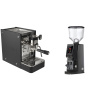Stone Espresso Lite Black + Eureka Atom W 75, black Stone Espresso Lite Black + Eureka Atom W 75, black