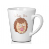 Hrnček Latte 325ml Zamilovaný ježeček Hrnček Latte 325ml Zamilovaný ježeček