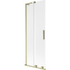 Mexen Velar L, 2-krídlová posuvná vaňová zástena 70 x 150 cm, 8mm sklo námraza, zlatá matná, 896-070-003-31-55 Mexen Velar L, 2-krídlová posuvná vaňová zástena 70 x 150 cm, 8mm sklo námraza, zlatá matná, 896-070-003-31-55