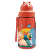 Fľaša tritán Laken Oby 450 ml Dinos Love - červená Fľaša tritán Laken Oby 450 ml Dinos Love - červená