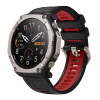 VSETKONAMOBIL 144506 SPORTY Vymeniteľný silikónový remienok Amazfit T-Rex Ultra 2 BLACK-RED VSETKONAMOBIL 144506 SPORTY Vymeniteľný silikónový remienok Amazfit T-Rex Ultra 2 BLACK-RED