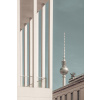 Plagát, Obraz - BERLIN Television Tower & Museum Island | urban vintage style, Melanie Viola, 26.7 × 40 cm Plagát, Obraz - BERLIN Television Tower & Museum Island | urban vintage style, Melanie Viola, 26.7 × 40 cm