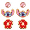 Sada naušnic Lilo a Stitch 3 páry Sada naušnic Lilo a Stitch 3 páry