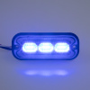 PREDATOR 3x4W LED, 12-24V, modrý, ECE R10 PREDATOR 3x4W LED, 12-24V, modrý, ECE R10