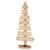 Dekorácia MagicHome Vianoce Woodeco, Strom s tabuľkami, bal. 2 ks, 40x17 cm Dekorácia MagicHome Vianoce Woodeco, Strom s tabuľkami, bal. 2 ks, 40x17 cm