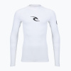 Pánske plavecké tričko s dlhým rukávom Rip Curl Waves Upf Perf white Pánske plavecké tričko s dlhým rukávom Rip Curl Waves Upf Perf white