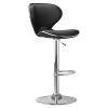 Tempo Kondela Barová stolička, čierna/chróm, HEDLI Tempo Kondela Barová stolička, čierna/chróm, HEDLI