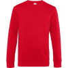 B&C Mikina KING Crew Neck, pánská COT01U01K00400-red Červená XS B&C Mikina KING Crew Neck, pánská COT01U01K00400-red Červená XS