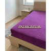 Froté napínacia plachta fialová - Patricius - 120x200 cm Froté napínacia plachta fialová - Patricius - 120x200 cm