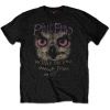 Pink Floyd - Owl - WDYWFM? (Black) (tričko) X-Large Pink Floyd - Owl - WDYWFM? (Black) (tričko) X-Large