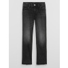 GAP Detské džínsy straight mid rise Čierna 14 GAP Detské džínsy straight mid rise Čierna 14
