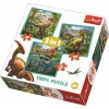 TREFL Puzzle Neobyčajný svet dinosaurov 3v1 (20,36,50 dielikov) TREFL Puzzle Neobyčajný svet dinosaurov 3v1 (20,36,50 dielikov)